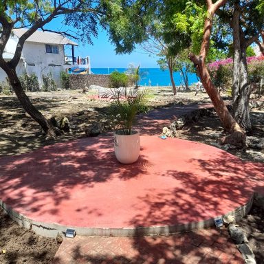 Der Weg zum Gazebo